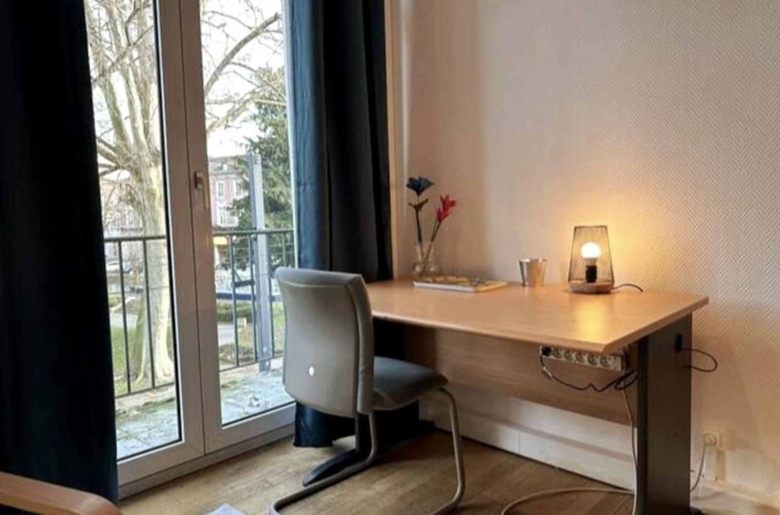 Chambres Privees -Private Room- Dans Un Spacieux Appartement - 100M2 Centre Proche Gare Mulhouse Exteriör bild